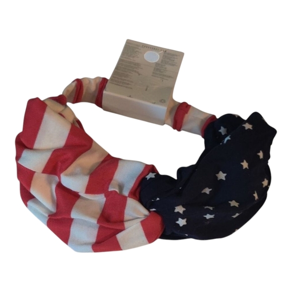New! 🇺🇸 Patriotic Headband | Forever 21 | Red White Blue Stars & Stripes | - Picture 3 of 4